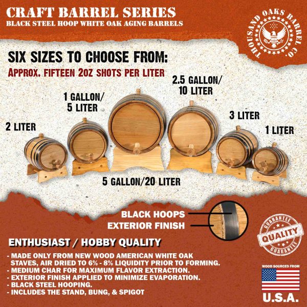 american oak barrel